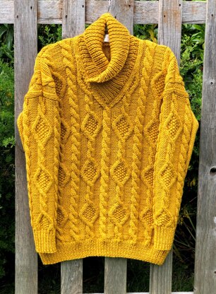 Moffat, Cabled Sweater