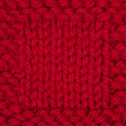 Red super chunky discount wool