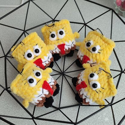 Spongebob and Patrick crochet pattern
