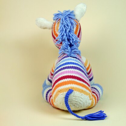 Knitting Machine Pattern horse Unicorn Zebra Knitting Machine