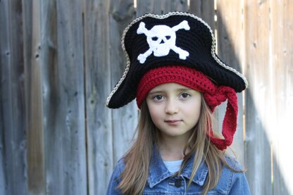 Child and Teen Pirate Hat