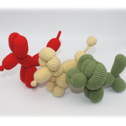 Balloon Dogs Crochet Pattern