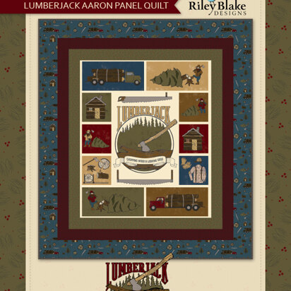 Riley Blake Lumberjack Aaron - Downloadable PDF