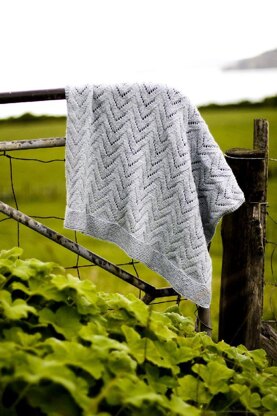 Twisty Lace Blanket