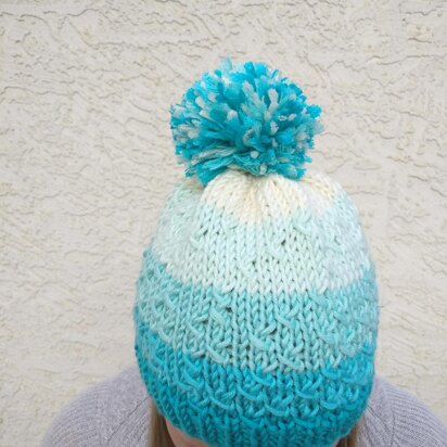 Smells like Snow Beanie - knitting pattern
