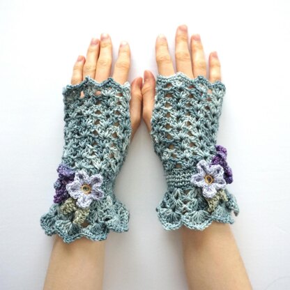Floral Lace Hand Warmers