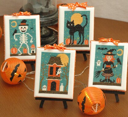Tiny Modernist Halloween Cuties - Leaflet