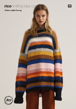 Sweater in Rico Yarns - 807 - Downloadable PDF
