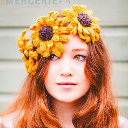 Knitted Sunflower