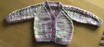 Cardigan from leftovers!