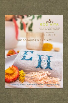 DMC The Botanist’s Cabinet Cross Stitch and Embroidery Pattern Book