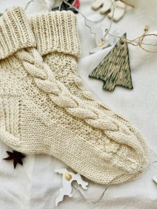 Cozy Christmas socks