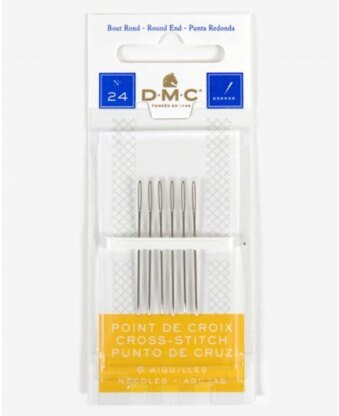 DMC Box of 6 Cross Stitch Needles (24)