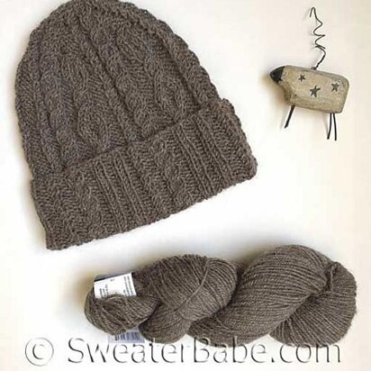 #337 Maren Cabled Beanie