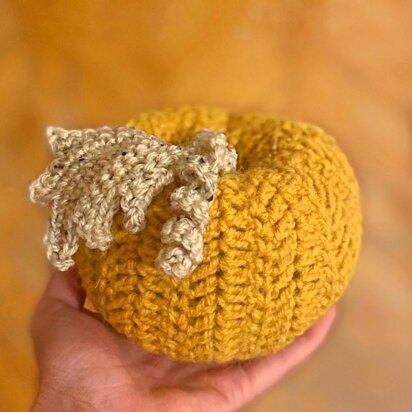 Textured pumpkin