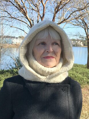 Alpine Frost Hoodie Cowl