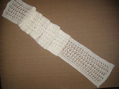 Reversible Lace Scarf