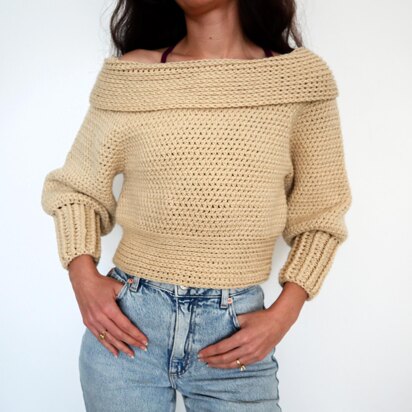 Sultry Shoulder Sweater