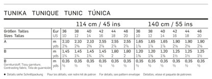 Burda Women's Tunic Sewing Pattern B6633 - Paper Pattern, Size 10-20