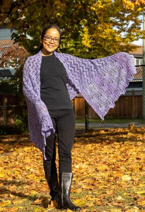 Flowering Victorian Lace Wrap