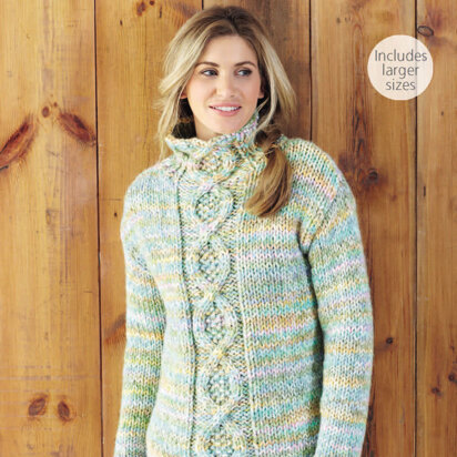 Sweater in Sirdar Tundra Super Chunky - 8085 - Downloadable PDF