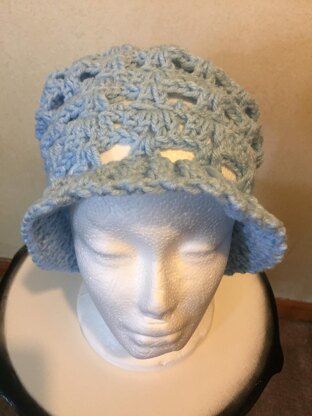 Blue Seuss Slouchy Hat