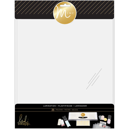 American Crafts Heidi Swapp Minc Lamination Photo Pouches 9"X11.5" 25/Pkg - Plain