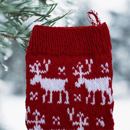 Moose Christmas Stocking II
