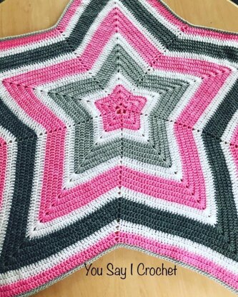 Star Crochet Blanket