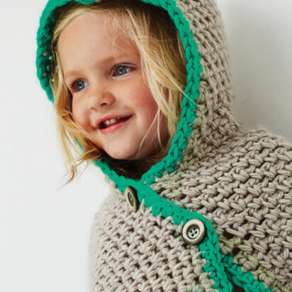 Hooded Cowl in Bernat Softee Baby Chunky - Downloadable PDF