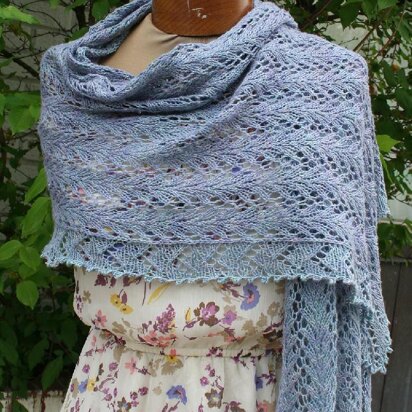 Something Blue Shawl