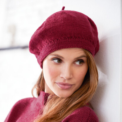 Lana Grossa 20 Beret in Cool Wool Big PDF