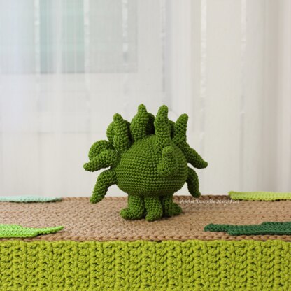 Toxic Bloom – Chibi Monster Amigurumi Pattern (PDF)