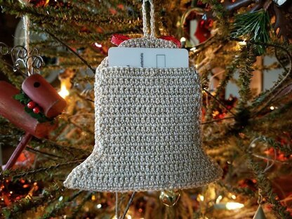 Bell Ornament/Gift Card Holder