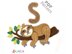 Crochet Animal Alphabet S Sloth pattern