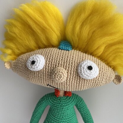 Hey Arnold PDF crochet pattern