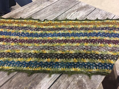 Lake Odessa Shawl