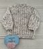 Quinn Baby sweater and Hat 18"-22" chest size