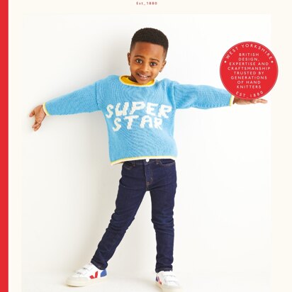 SuperStar jumper in Sirdar Snuggly Replay DK - 2555 - Downloadable PDF