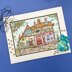 Bothy Threads Cat Cottage Cross Stitch Kit - 36 x 27cm