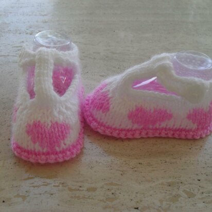 Baby Girl T Bar Shoes Booties