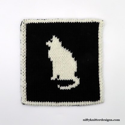 Serene Cat Potholder