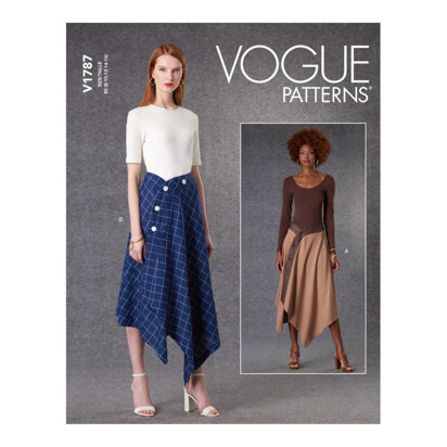 Vogue Misses' Skirts V1787 - Sewing Pattern