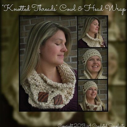 "Knotted Threads" Cowl