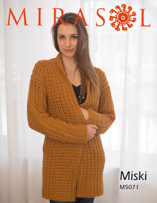 Long Cardigan in Mirasol  Miski - M5071