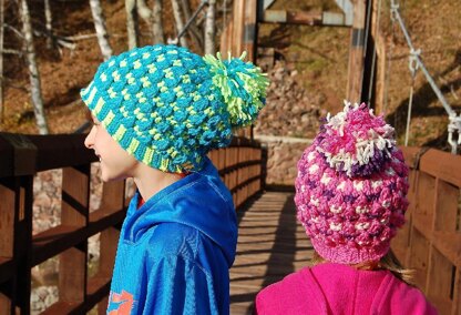 "Just Leafy" Ski Hat & Slouch