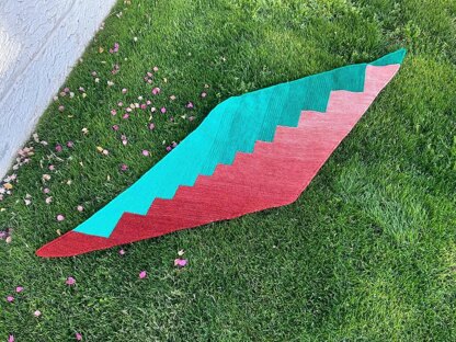 Logamancy (Advent Mystery Shawl KAL 2024)