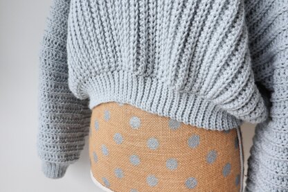 Super Slouchy Sweater - Crochet Pattern