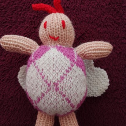 Scottish midge toy - knitting pattern