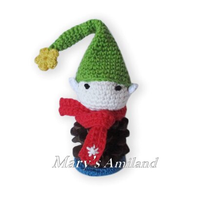 Pine Cone Elf - Amigurumi Crochet Pattern